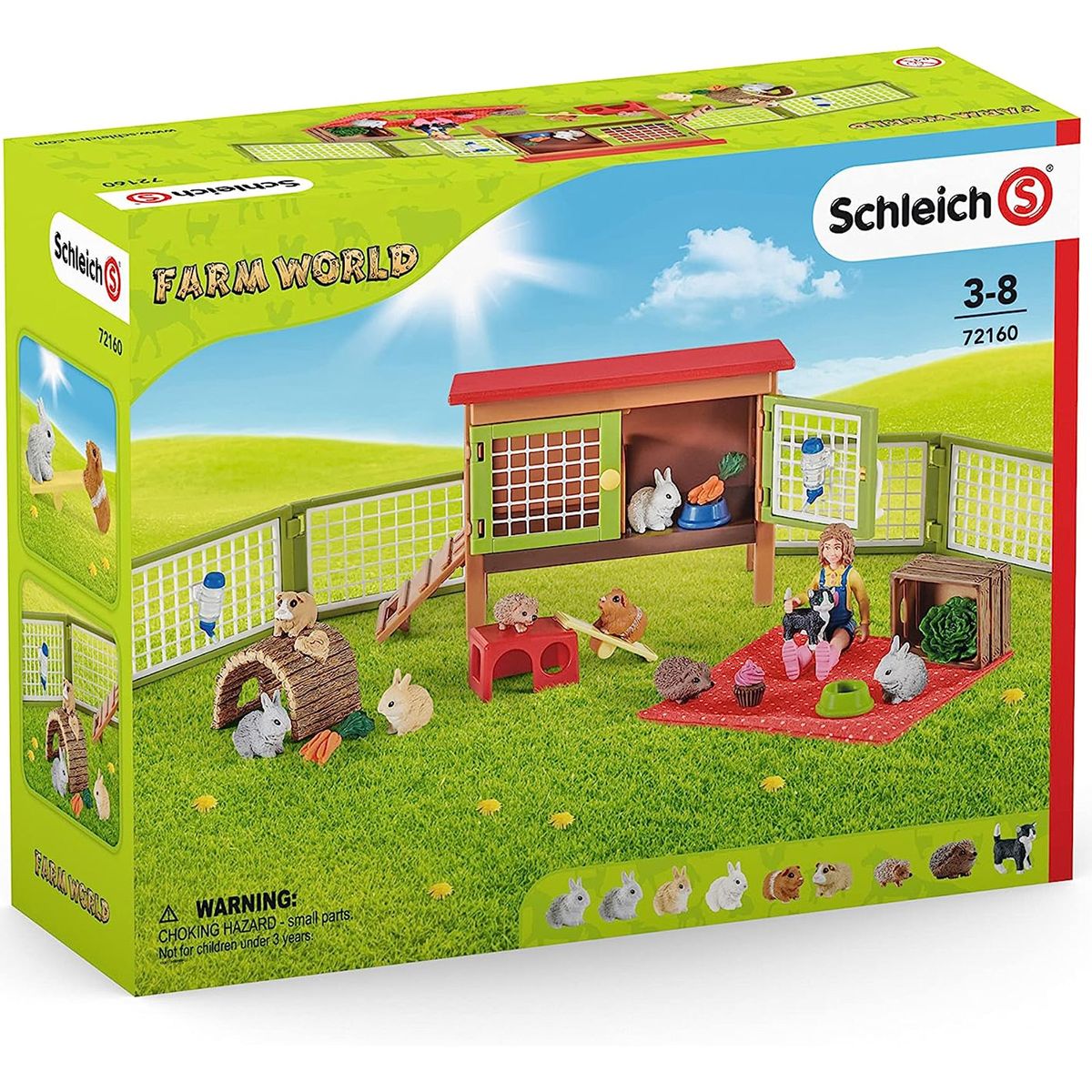 Schleich 72160 - Farm World - Picknick mit den kleinen Haustieren - Bild 1