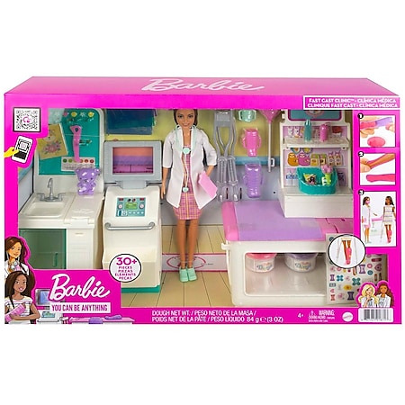 Mattel GTN61 - Barbie - You can be anything - „Gute Besserung“ Krankenstation Spielset mit Puppe - Bild 1