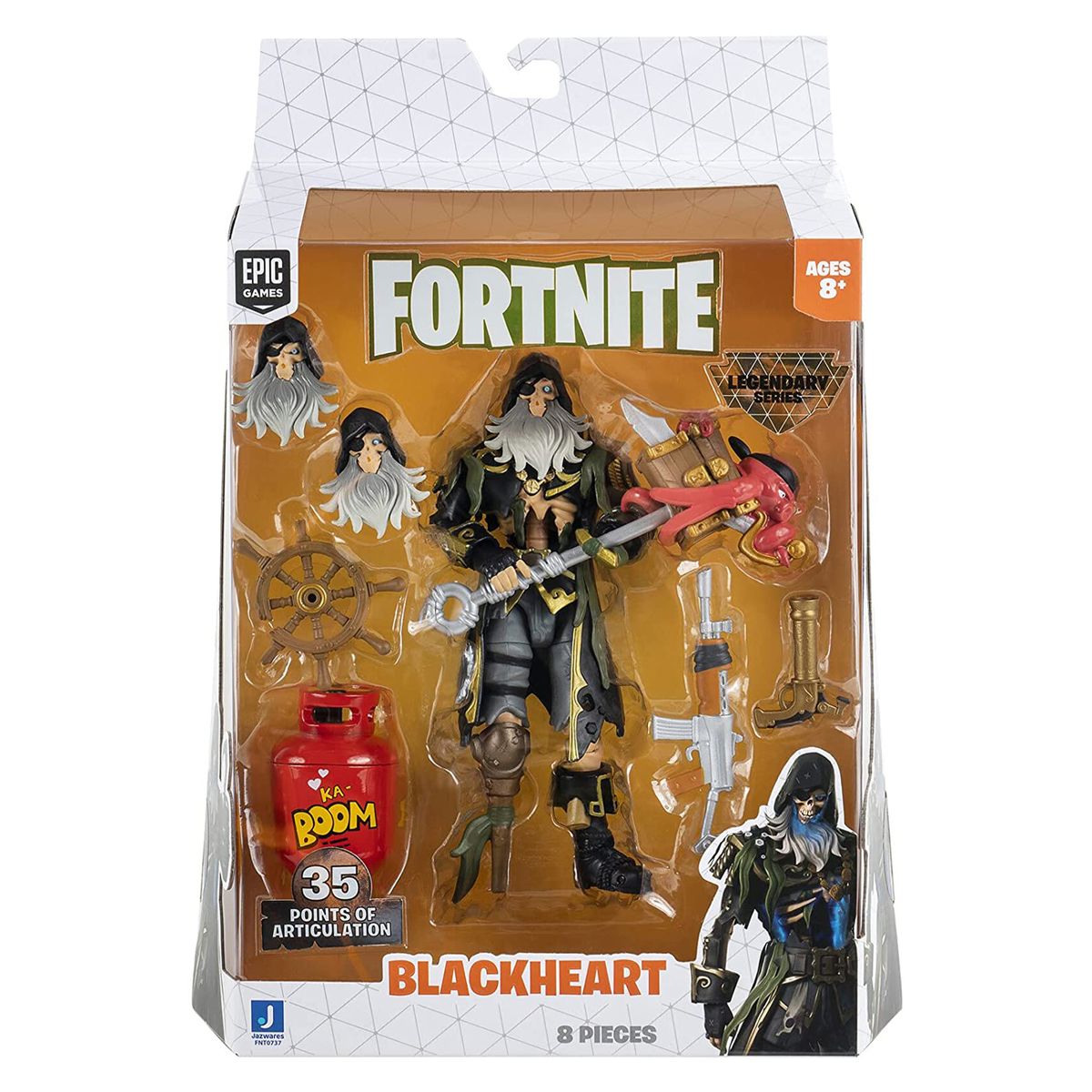Jazwares FNT0737 - Fortnite - Legendary Series - Actionfigur, Schwarzherz (Blackheart) - Bild 1