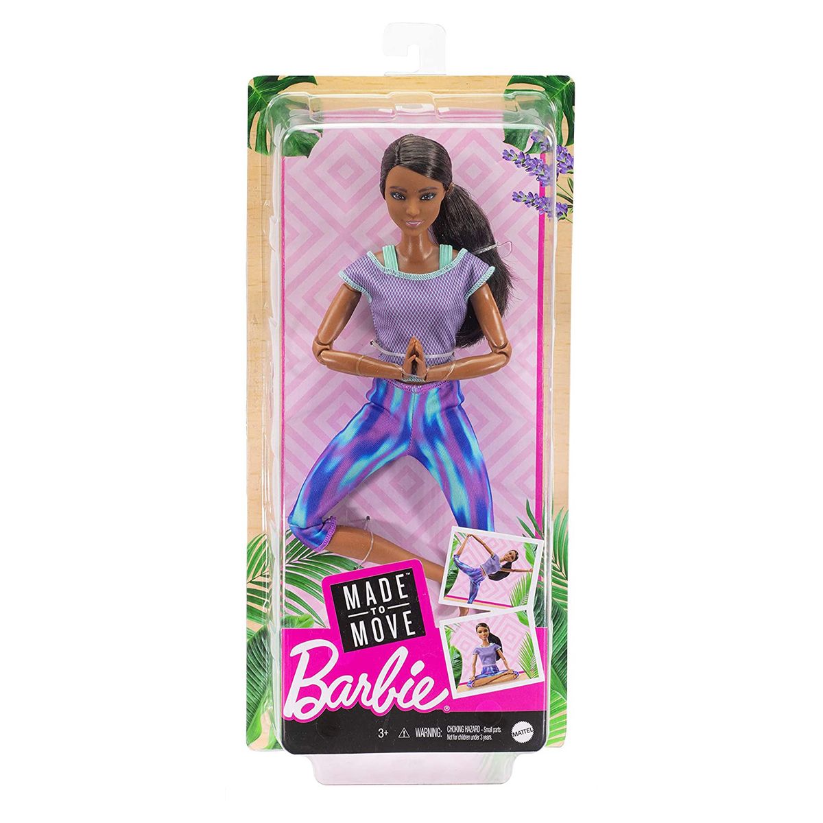 Mattel GXF06 - Barbie - Made to Move - Bewegliche Barbie mit Gelenken - Bild 1