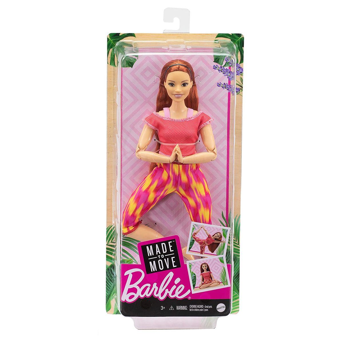 Mattel GXF07 - Barbie - Made to Move - Bewegliche Barbie mit Gelenken - Bild 1