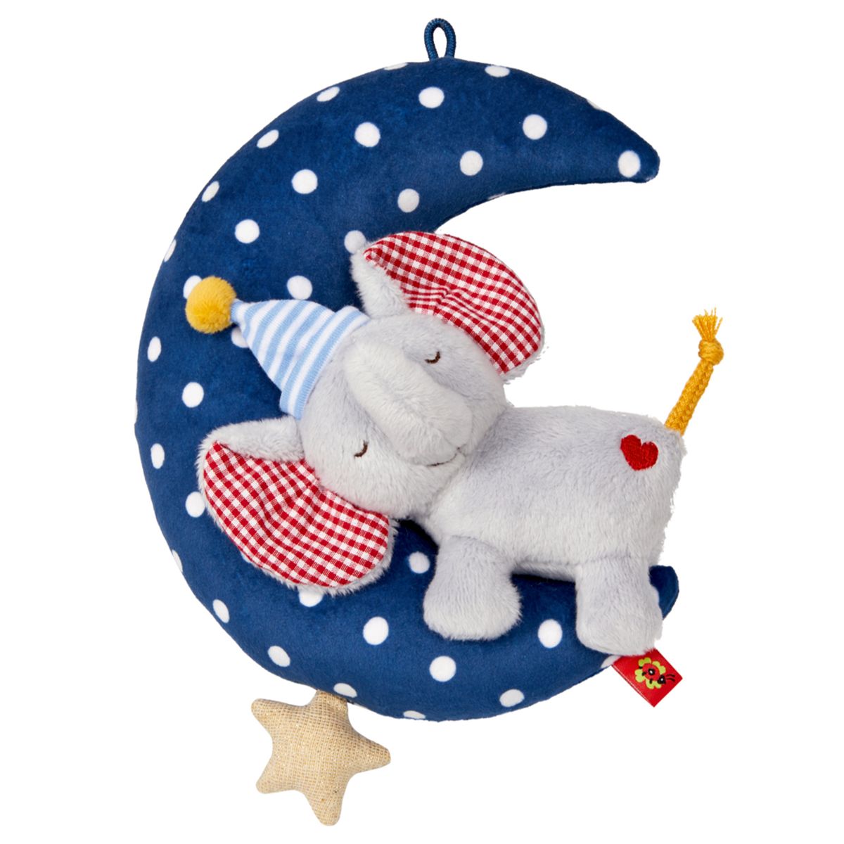 Coppenrath 17476 - Die Spiegelburg - Baby Gl&uuml;ck - Spieluhr, Elefant im Mond - Bild 1