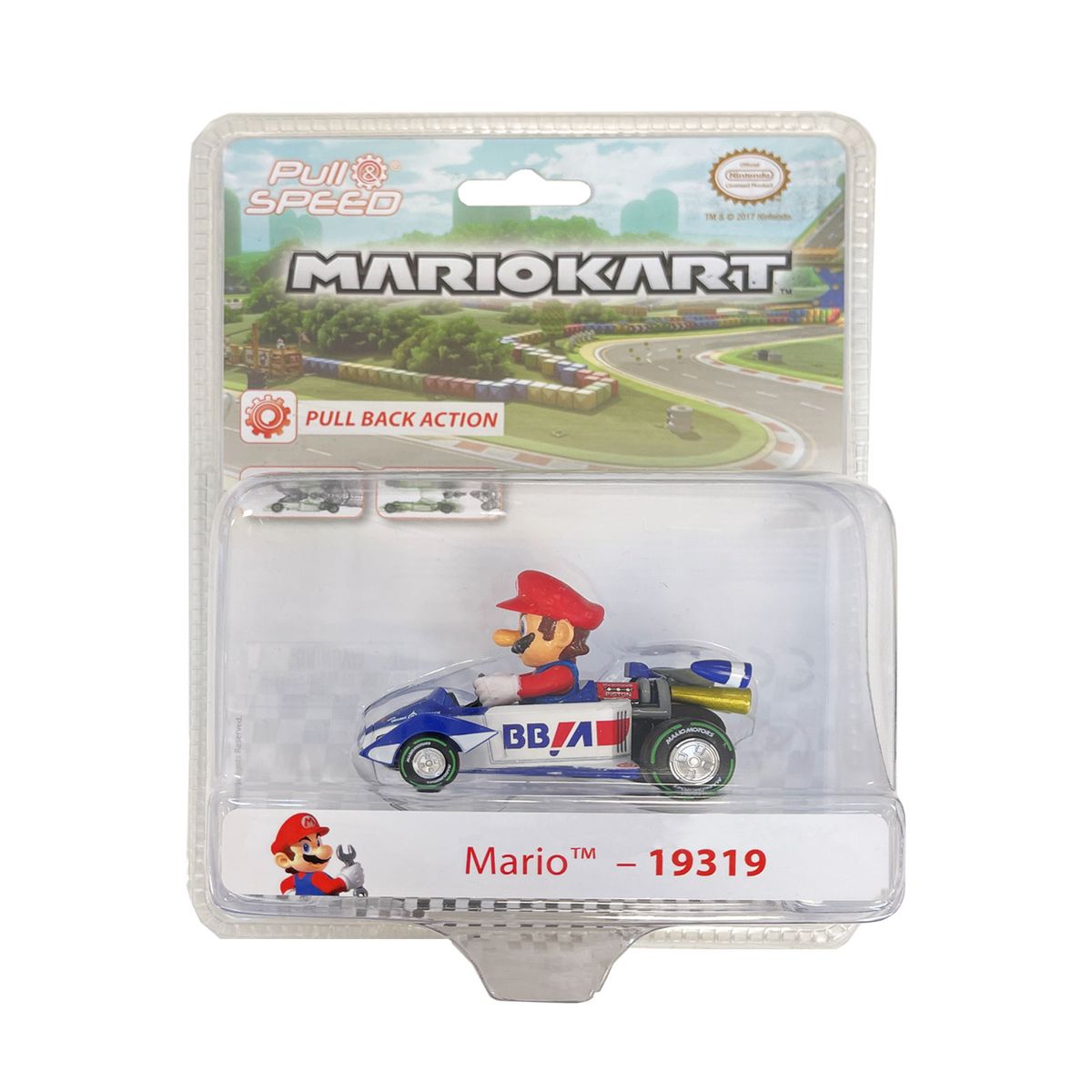 Stadlbauer 19319 - Mariokart - Pull & Speed - Mario - Bild 1