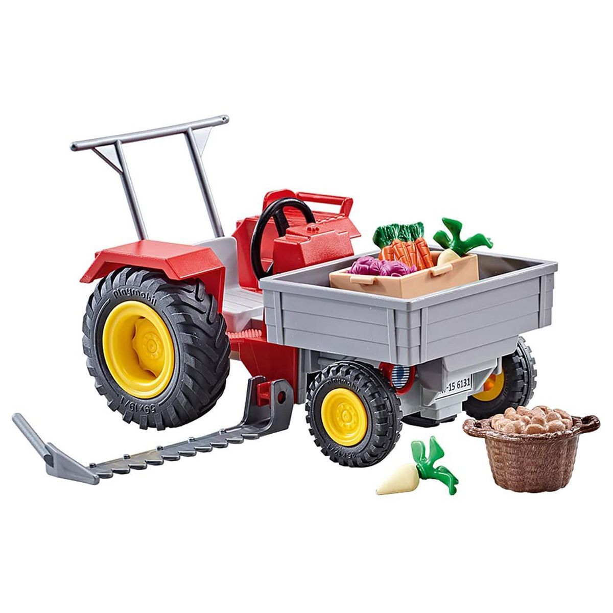 PLAYMOBIL&reg; 9831 - Country - Ladetraktor mit M&auml;hbalken (Folienverpackung) - Bild 1