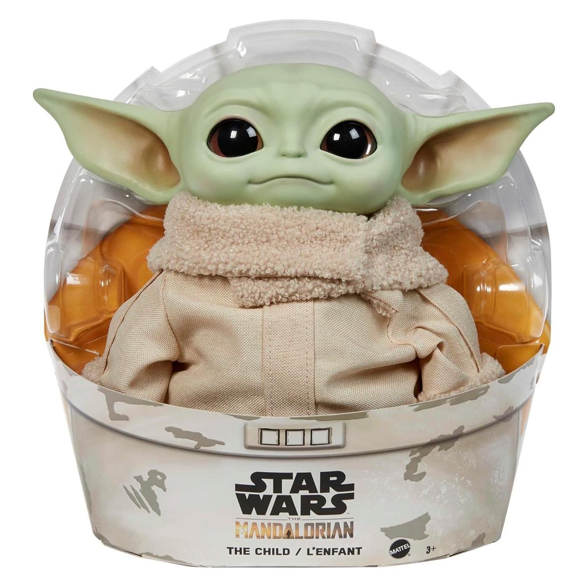 Mattel GWD85 - Disney Star Wars - The Mandalorian - Grogu Baby Yoda, 28 cm - Bild 1