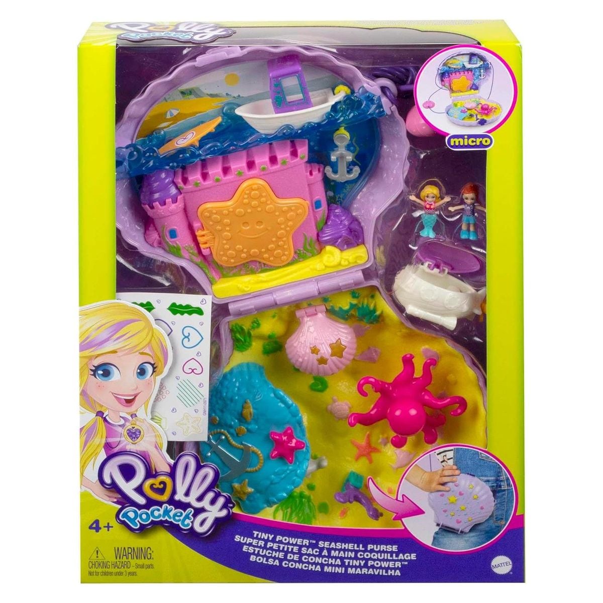 Mattel GNH11 - Polly Pocket - Muschel Tasche Schatulle - Bild 1