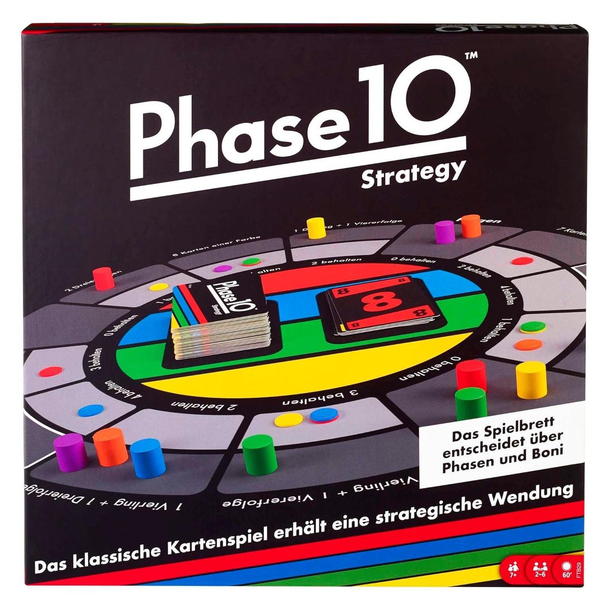 Mattel FTB29 - Brettspiel, Phase 10 - Bild 1