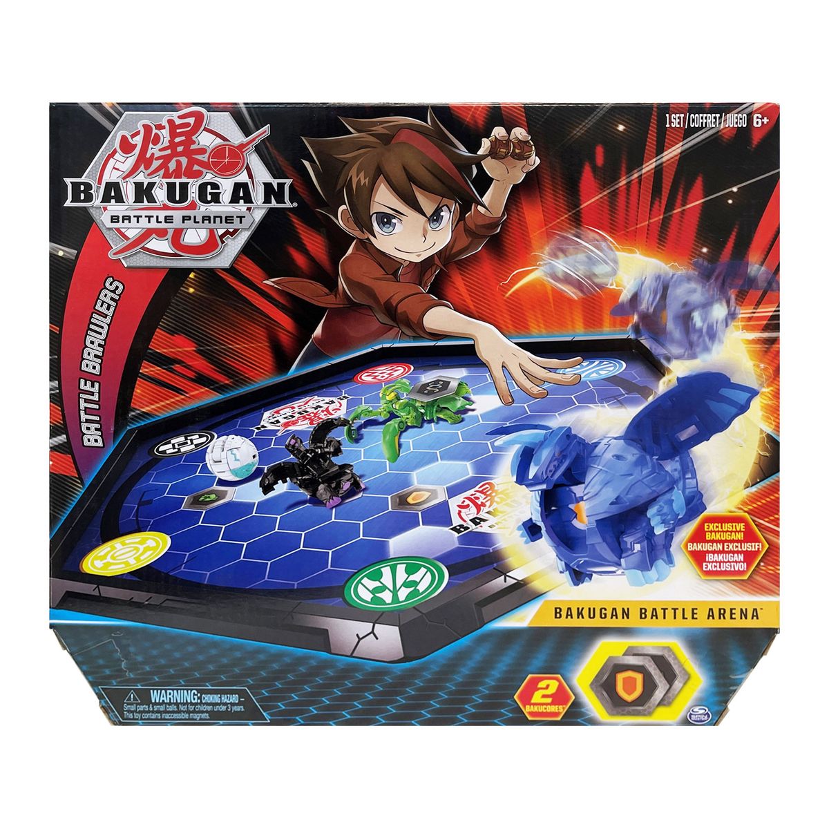 Spin Master 6045142 (20104015) - Bakugan Battle Planet - Battle Arena inkl. Aquos Dragonoid & Zubeh&ouml;r - Bild 1