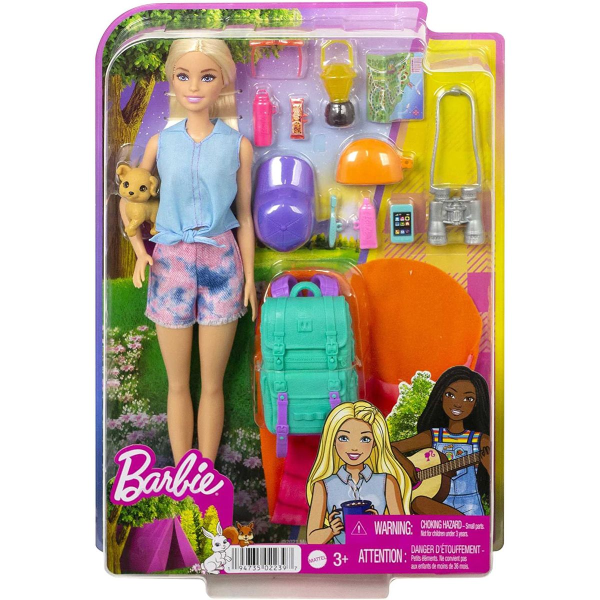 Mattel HDF73 - Barbie - Puppe mit Zubeh&ouml;r, Malibu Beach - Bild 1