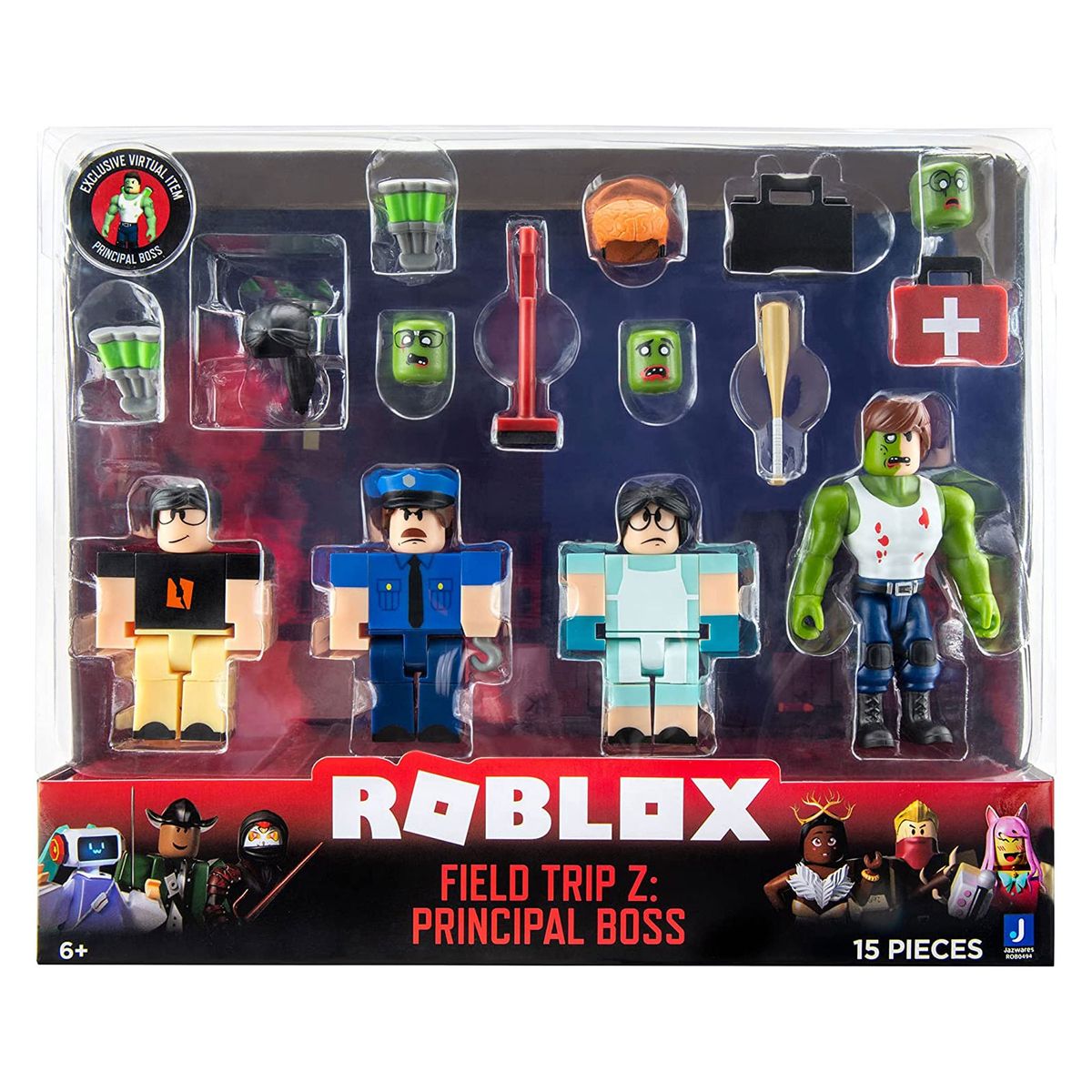 Jazwares ROB0494 - Roblox - Field Trip Z: Principal Boss - Bild 1