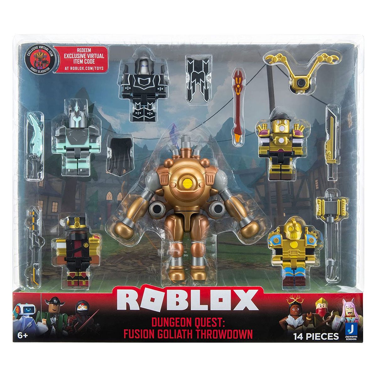 Jazwares ROB0496 - Roblox - Dungeon Quest: Fusion Goliath Throwdown - Bild 1