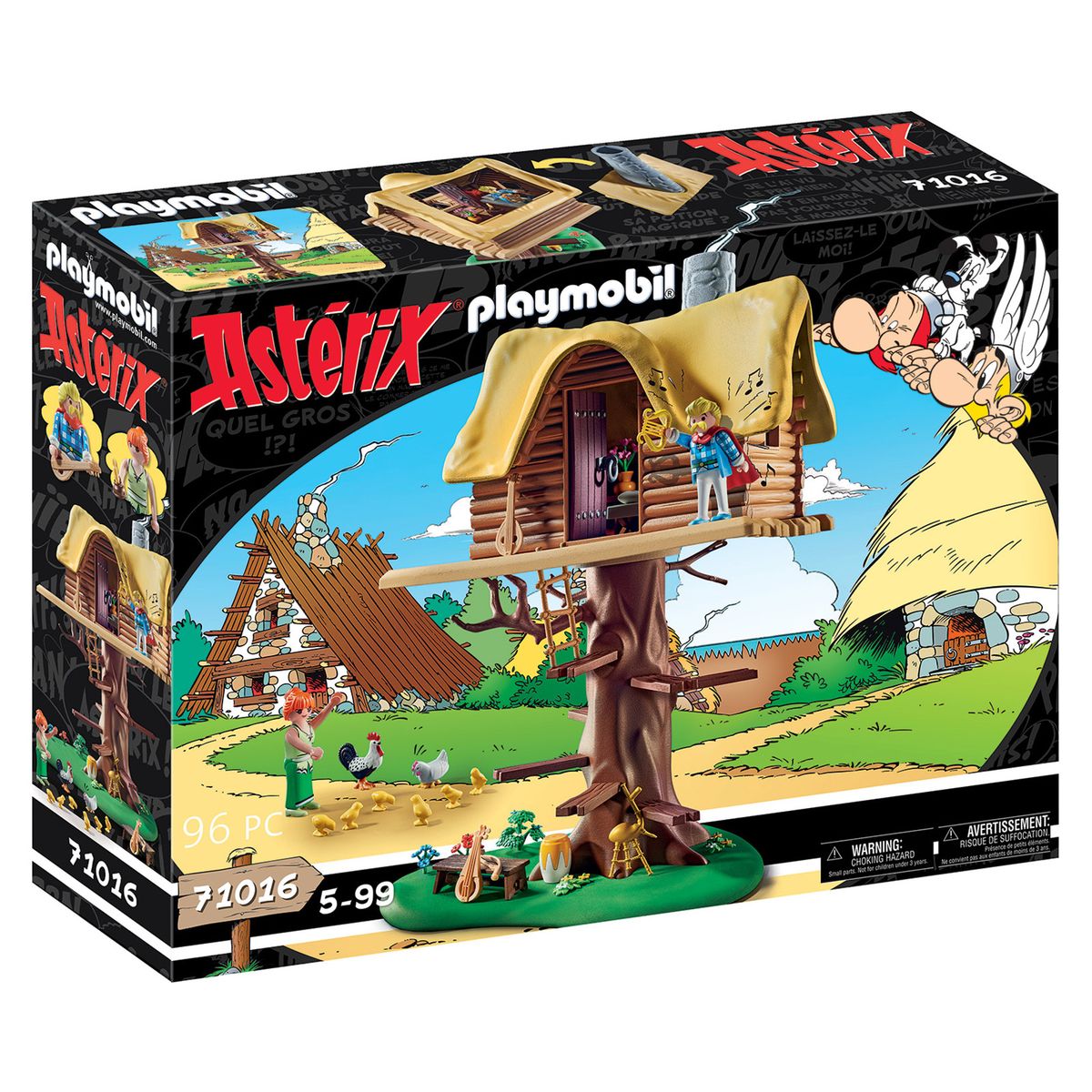 PLAYMOBIL&reg; 71016 - Asterix - Troubadix mit Baumhaus - Bild 1