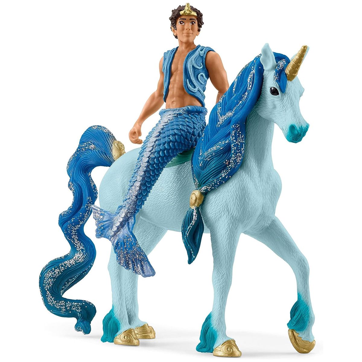 Schleich 70718 - Bayala - Spielfiguren-Set, Aryon auf Einhorn - Bild 1