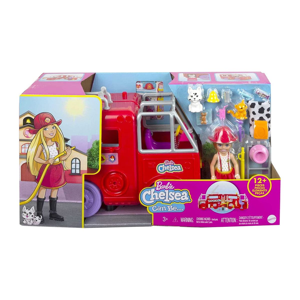 Mattel HCK73 - Barbie - Chelsea can be... - Feuerwehrauto mit Zubeh&ouml;r, Spielset - Bild 1