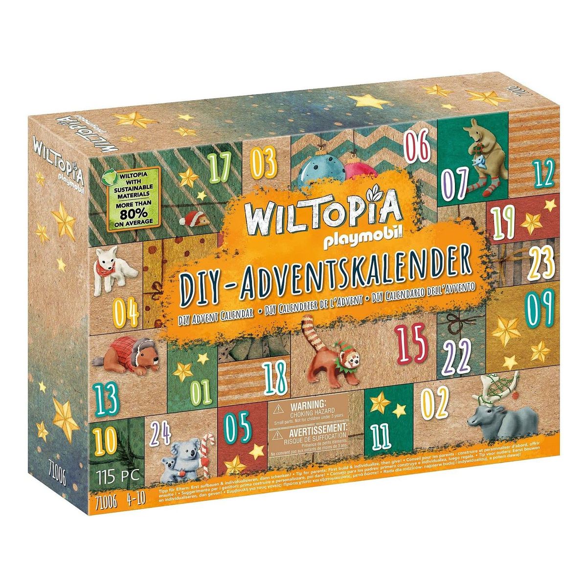 PLAYMOBIL&reg; 71006 - Wiltopia - DIY Adventskalender 2022 - Bild 1