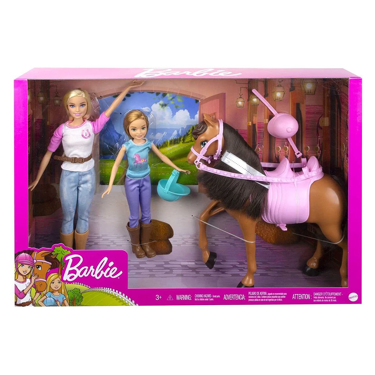 Mattel GXD65 - Barbie - Reitspa&szlig; inkl. Puppen, Pferd und Zubeh&ouml;r - Spielset - Bild 1