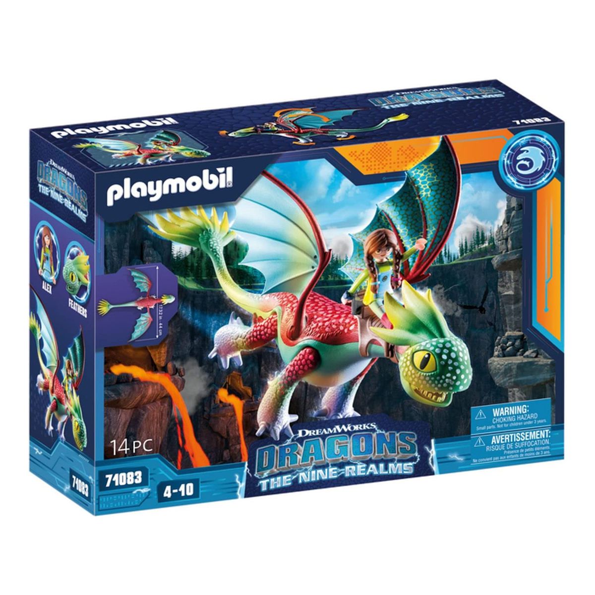PLAYMOBIL&reg; 71083 - Dragons - The Nine Realms - Feathers und Alex - Bild 1