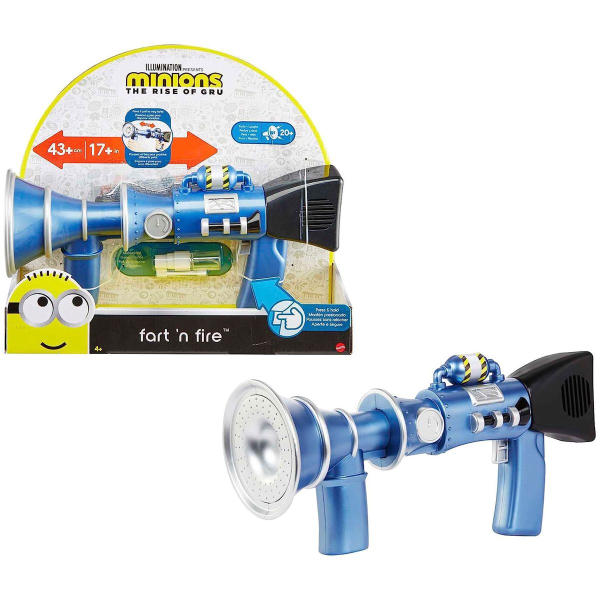 Mattel GPL46 (GMF93) - Minions - The Rise of Gru - Pupskanone - Bild 1