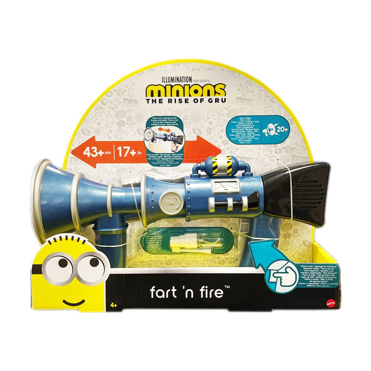 Mattel GMF93 - Minions - The Rise of Gru - Pupskanone - Bild 1