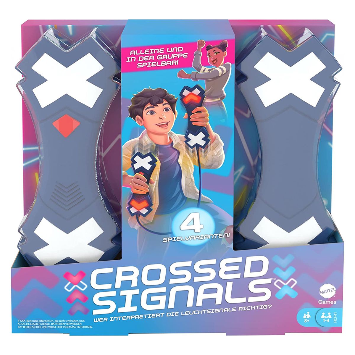 Mattel HCF41 - Mattel Games - Crossed Signals - elektronisches Familienspiel - Bild 1