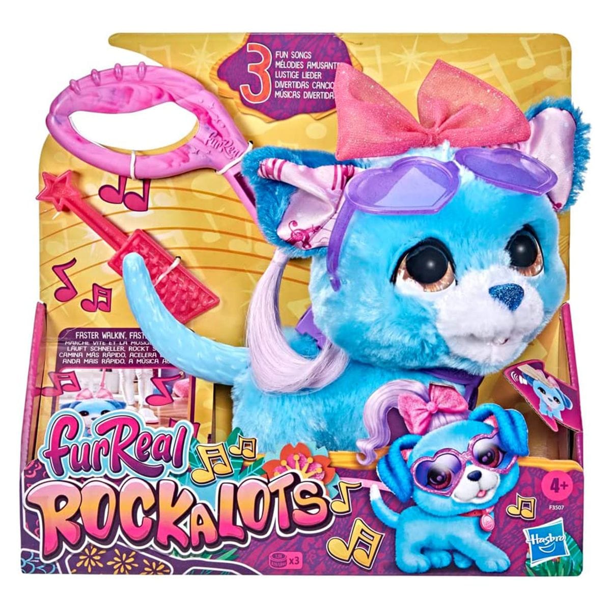 Hasbro F3507 - FurReal - Rockalots - Hund - Bild 1