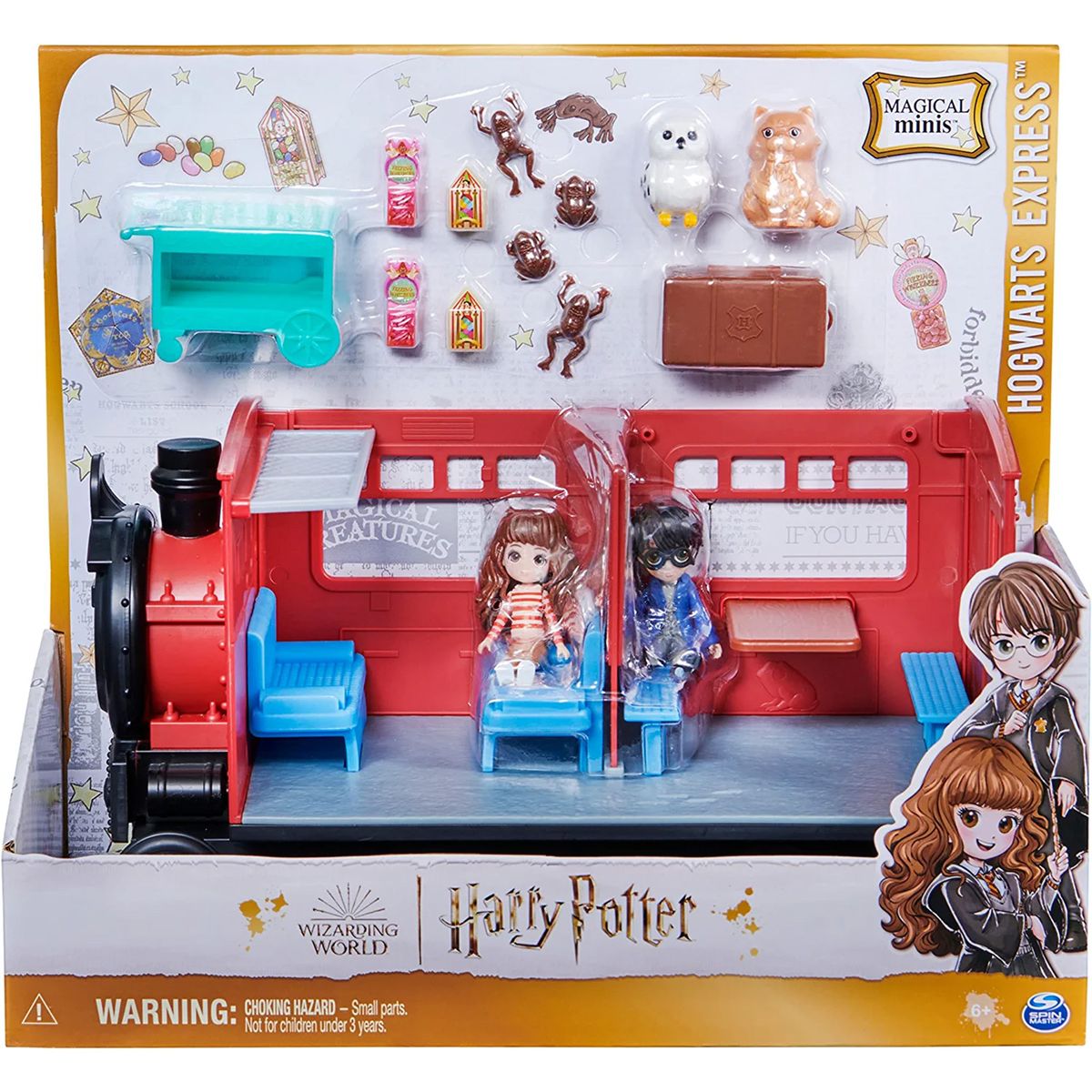 Spin Master 6064928 (20138375) - Harry Potter - Wizarding World - Spielset, Figuren mit Zubehör, Horwarts Express
