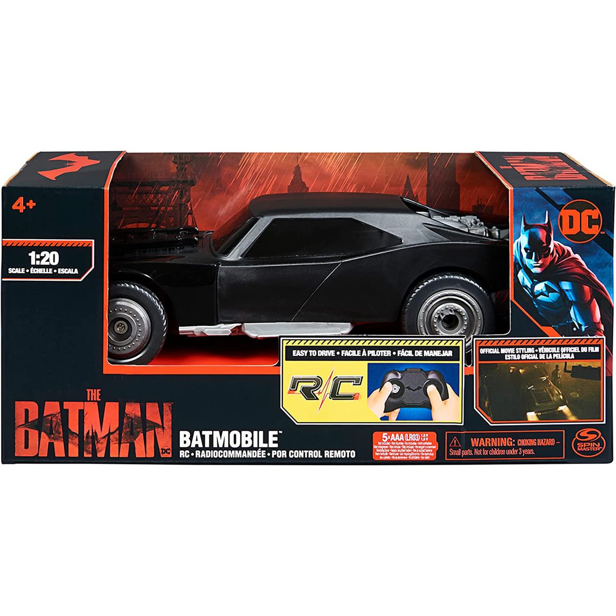 Spin Master 6060469 (20130476) - DC - Batman - RC Batmobile - Bild 1