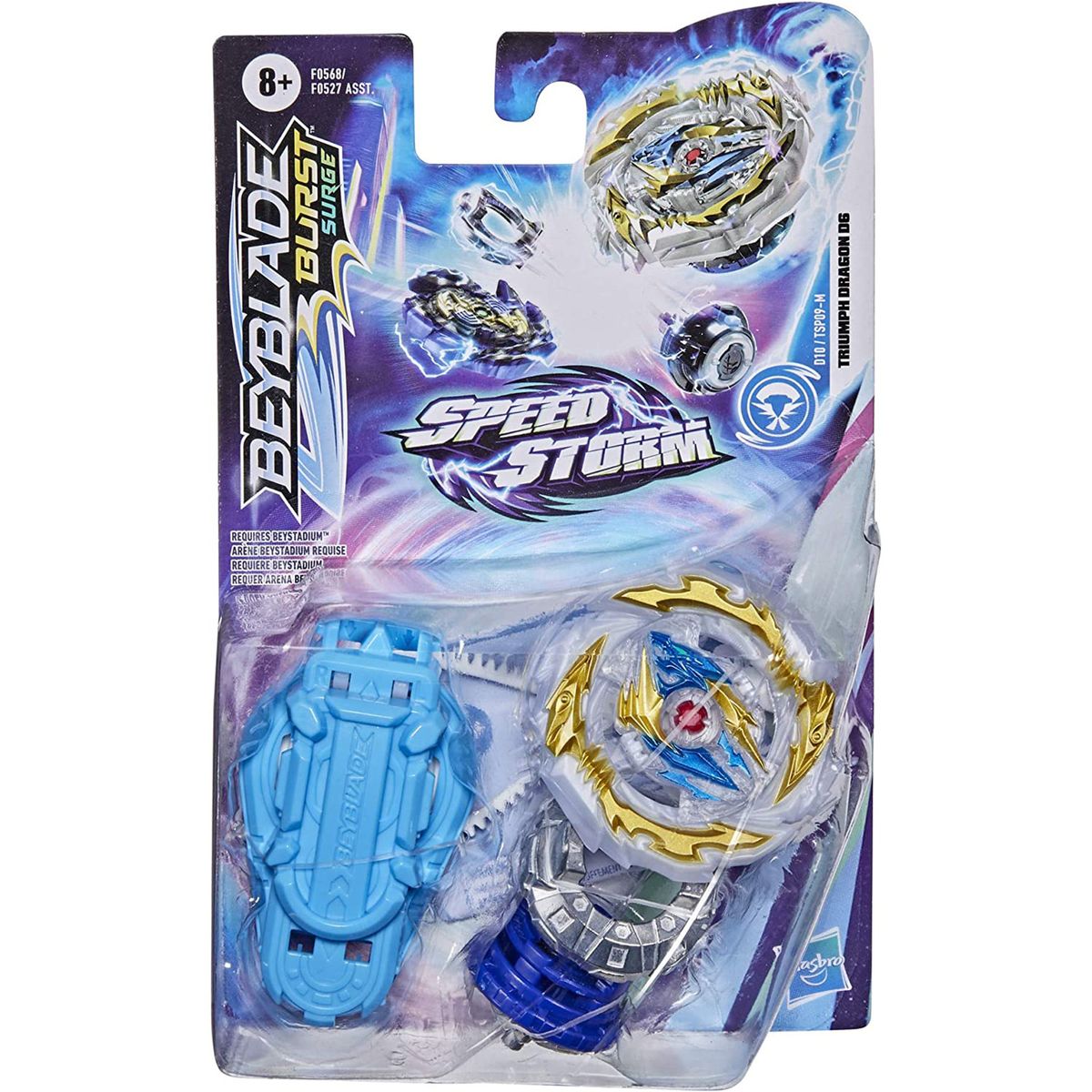 Hasbro F0568 - Beyblade - Burst Rise - Speed Storm - Triumph Dragon D6 D10/TSP09-M - Kreisel - Bild 1