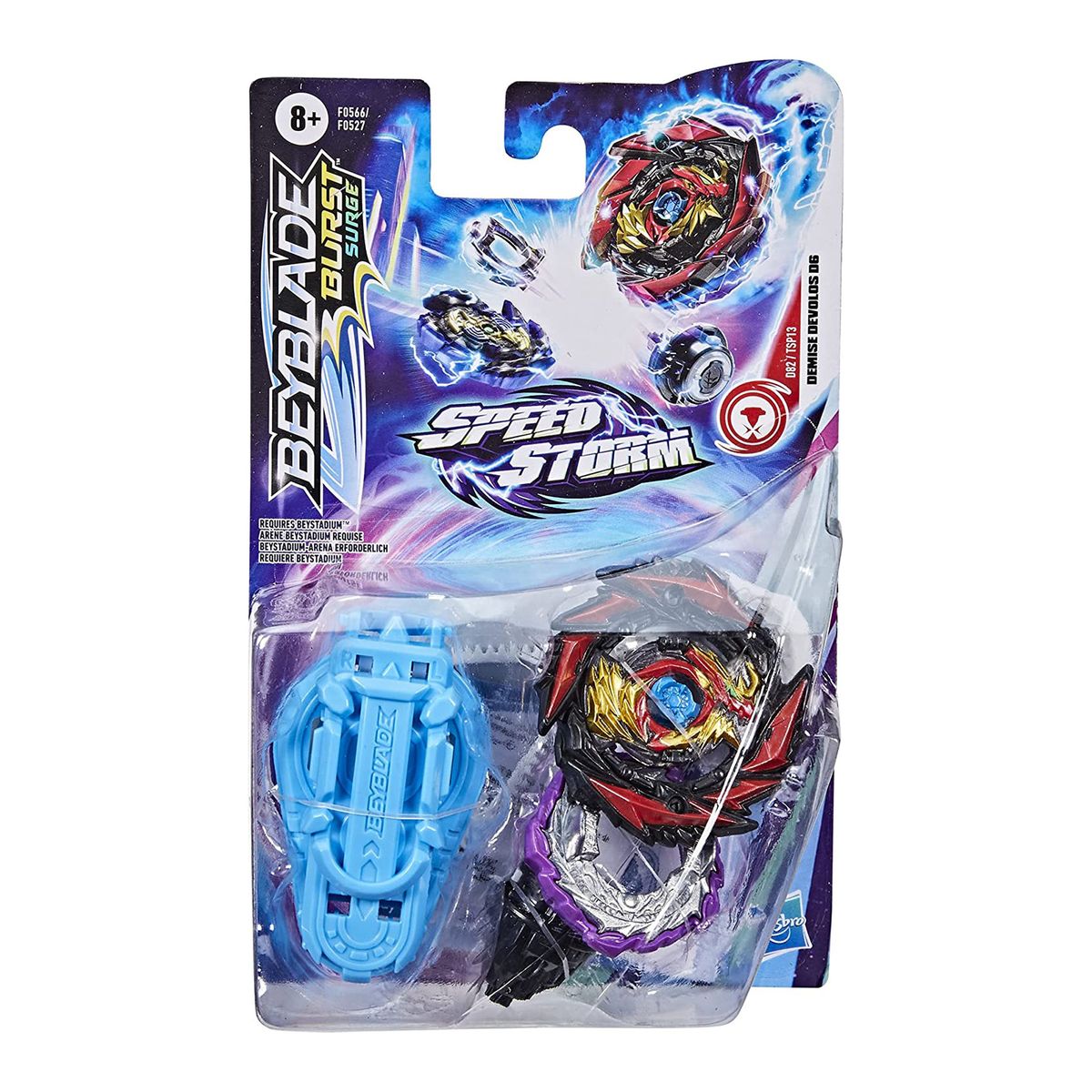Hasbro F0554 - Beyblade - Burst Rise - Speed Storm - Kolossal Helios HJ6 D82/TSP02-M - Kreisel - Bild 1