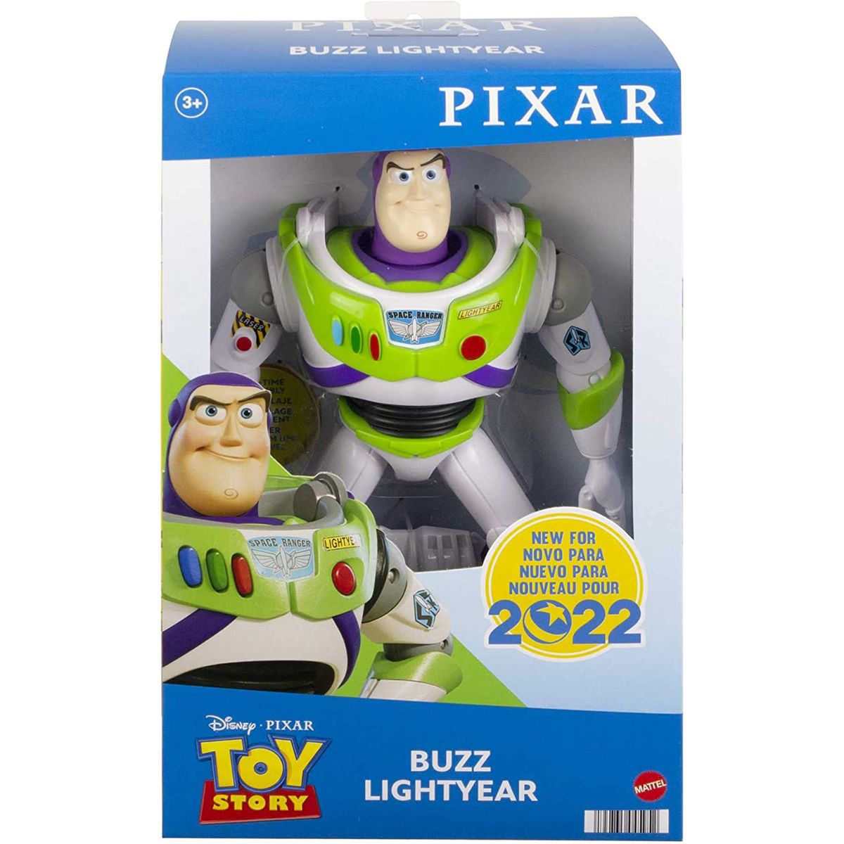 Mattel HFY27 - Disney Pixar - Toy Story - Buzz Lightyear, Actionfigur - Bild 1