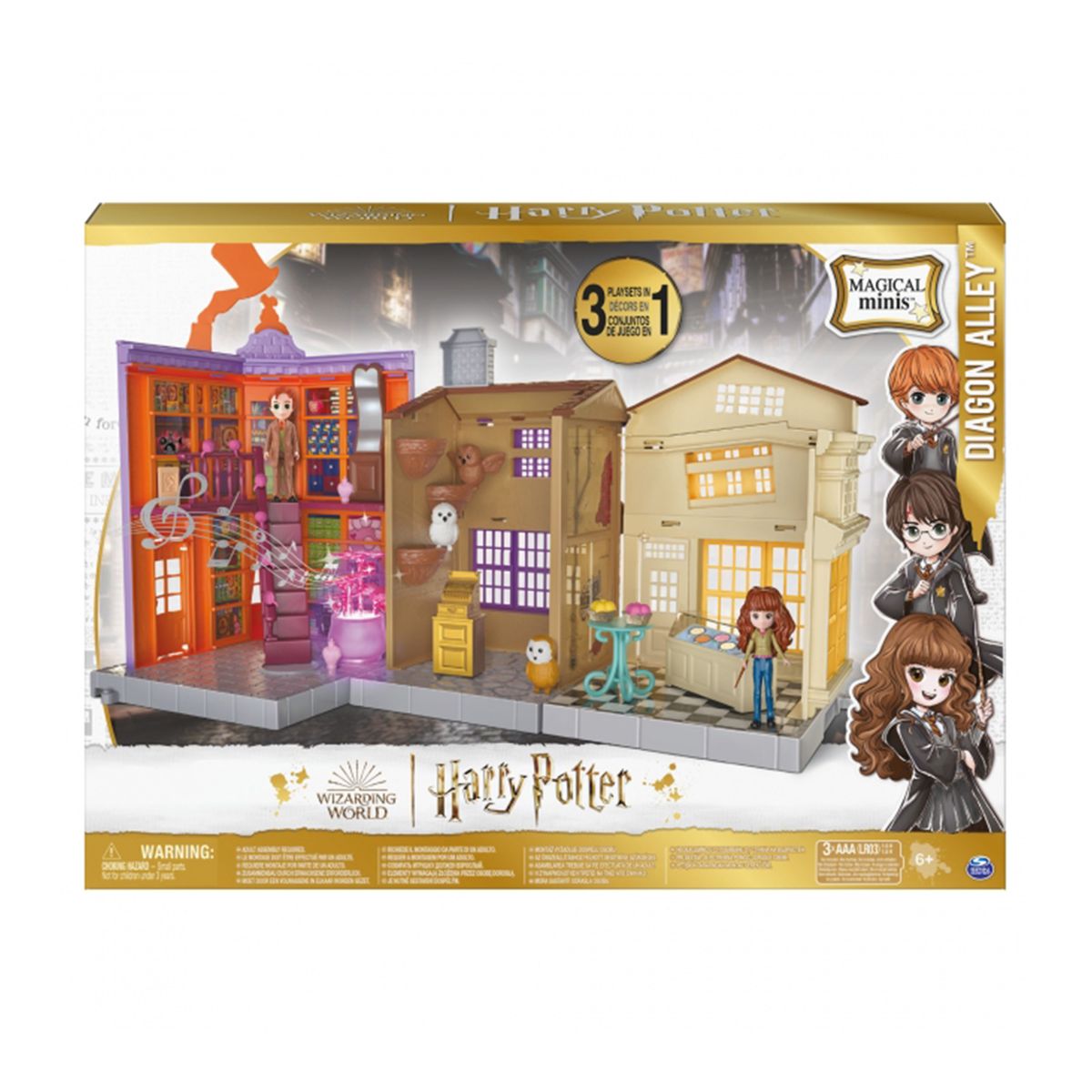 Spin Master 6064933 (20138380) - Harry Potter - Magical Minis - Winkelgasse, Spielset - Bild 1