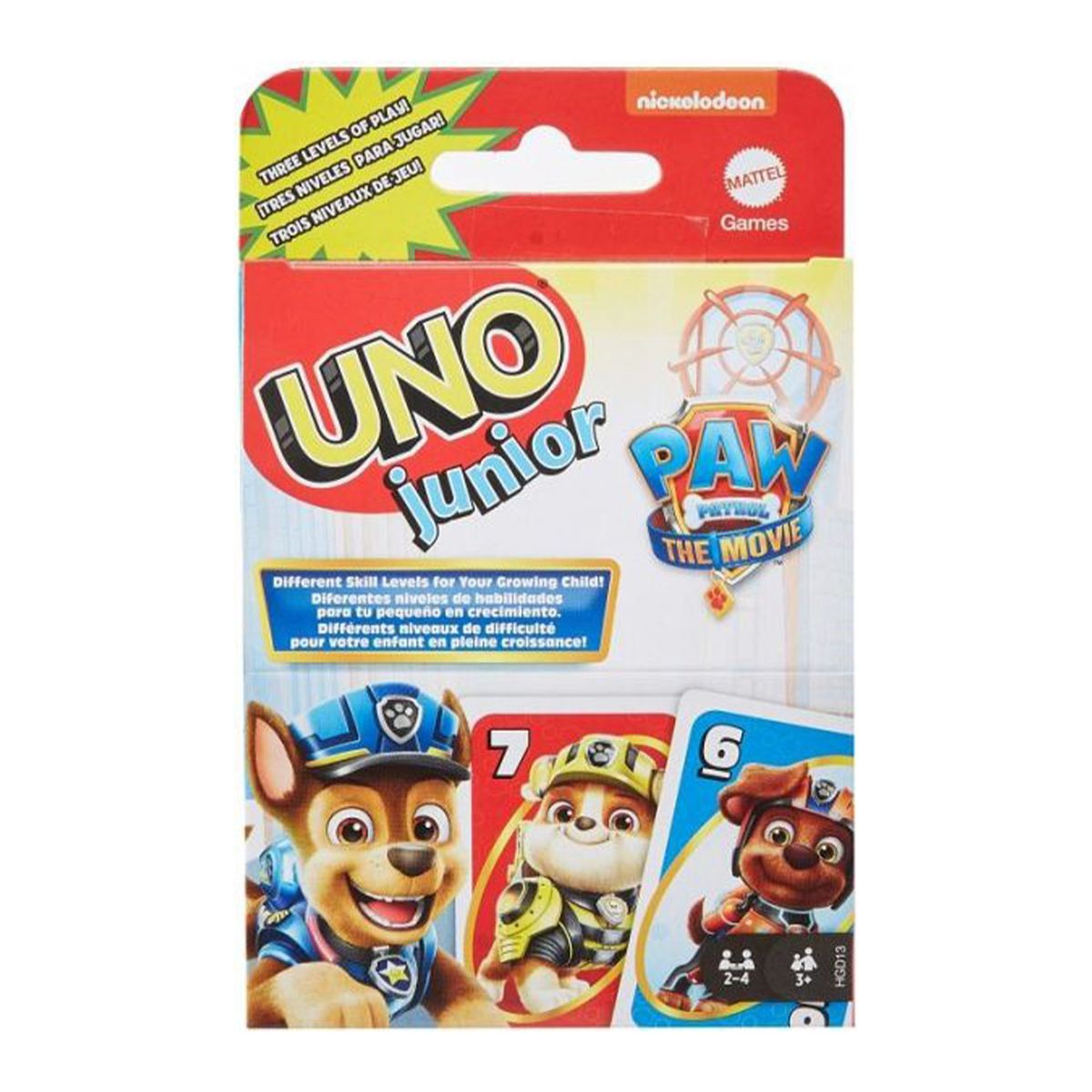 Mattel HGD13 - Paw Patrol - Kartenspiel, UNO Junior - Bild 1