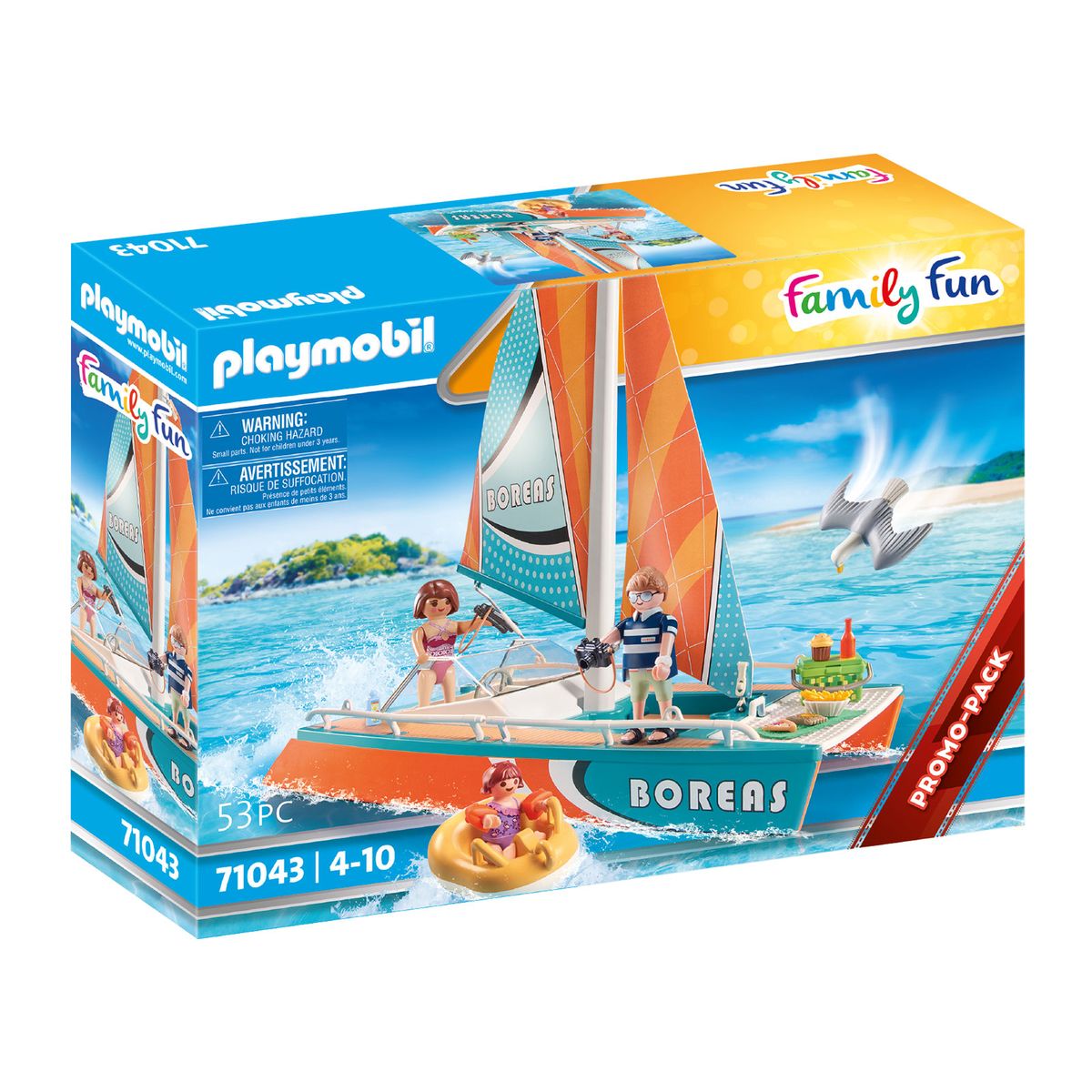 PLAYMOBIL&reg; 71043 - Family Fun - Katamaran - Bild 1