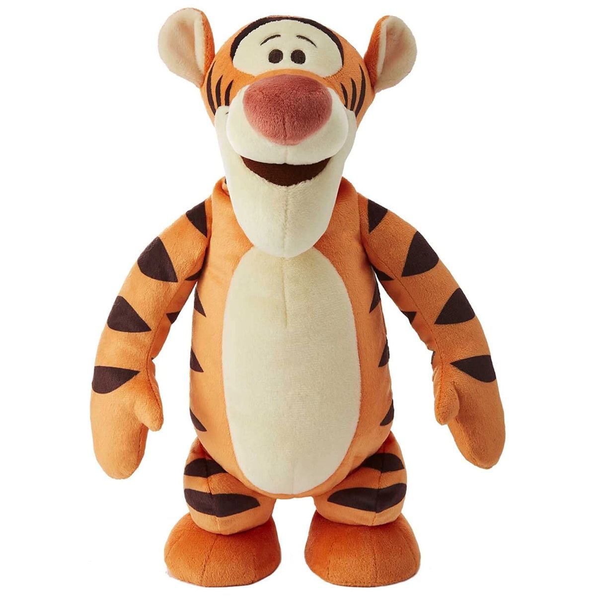 Mattel HHL52 - Disney Winnie the Pooh - Pl&uuml;schfigur, 30 cm, spricht und h&uuml;pft, Tigger - Bild 1