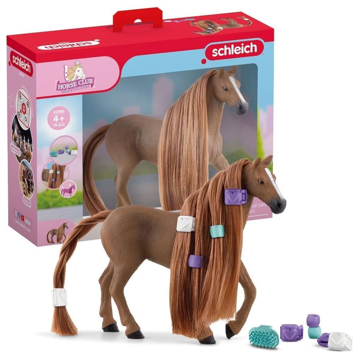Schleich 42582 - Horse Club - Beauty Horse Englisch Vollblut Stute - Bild 1