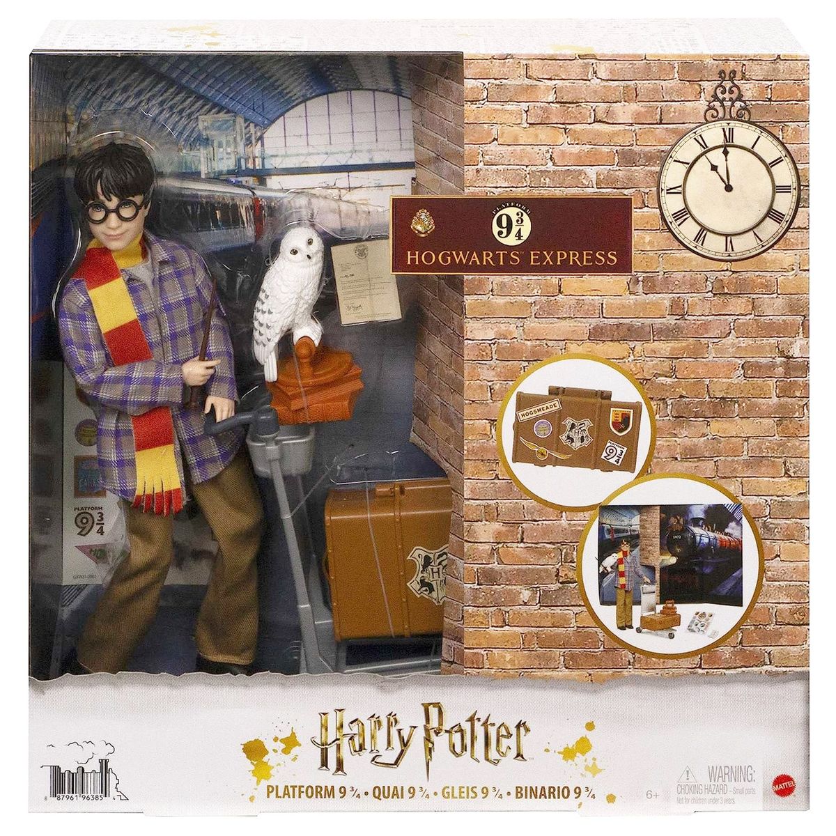 Mattel GXW31 - Harry Potter - Spielfigur mit Zubeh&ouml;r, Gleis 9 3/4 - Bild 1