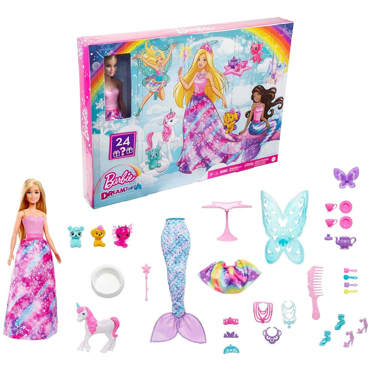 Mattel HGM66 - Barbie - Dreamtopia - M&auml;rchen-Adventskalender - Bild 1