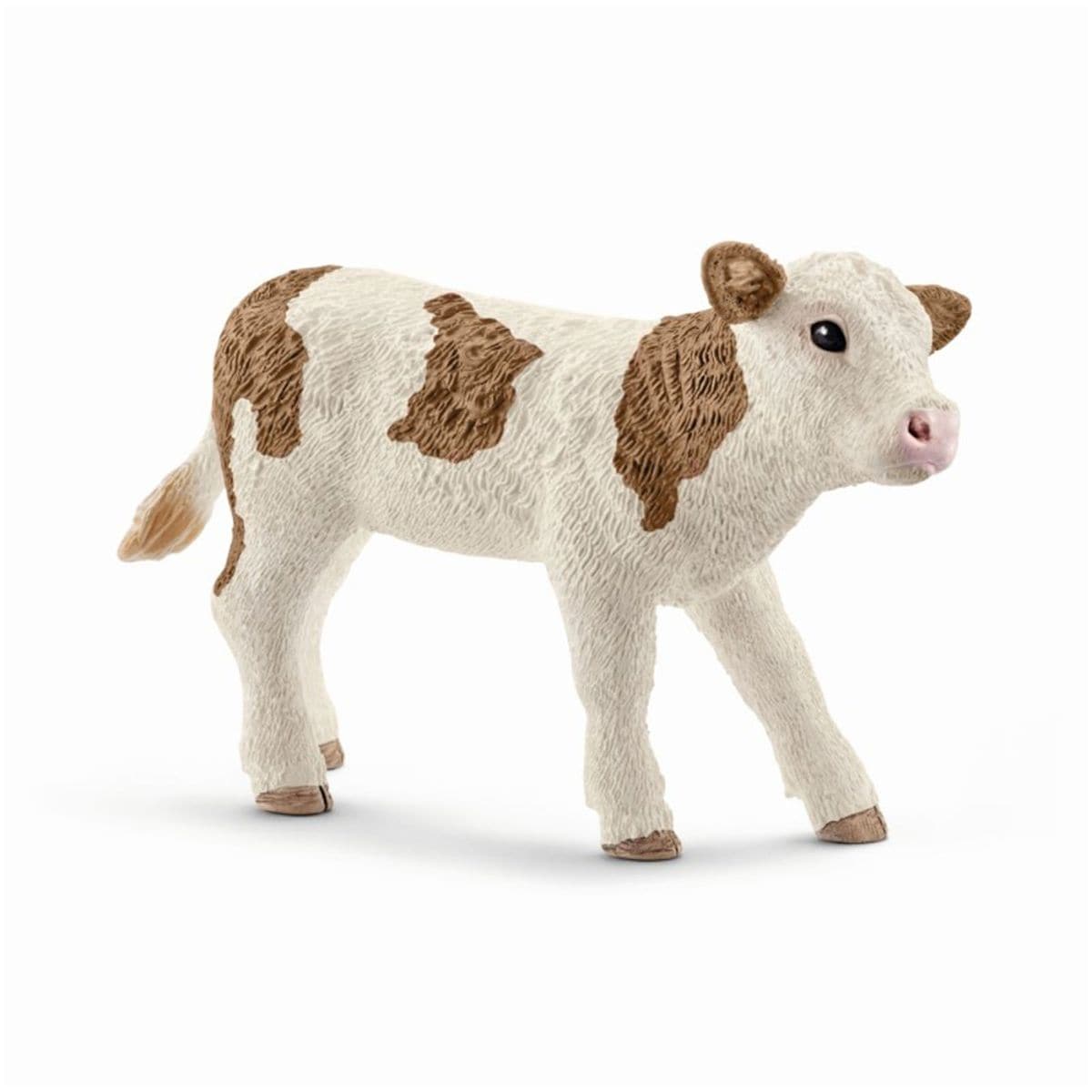 Schleich 17073 - Farm World - Spielfigur, Fleckvieh-Kalb (13802) - Bild 1
