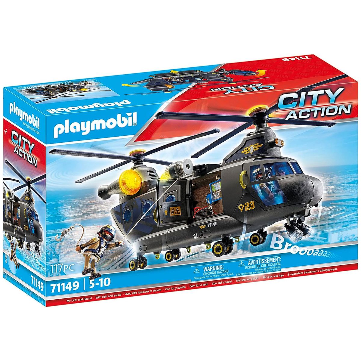 PLAYMOBIL&reg; 71149 - City Action - SWAT-Rettungshelikopter - Bild 1