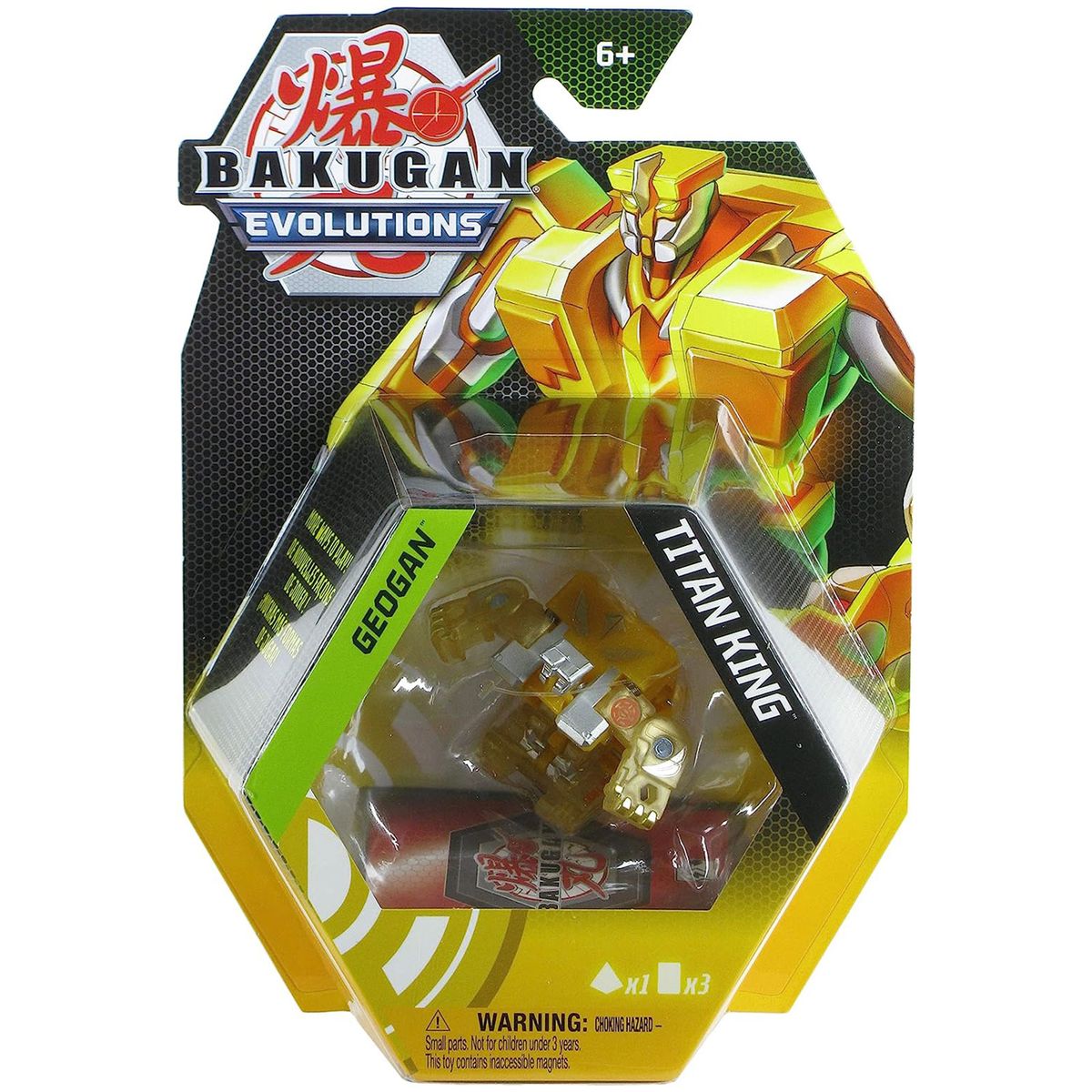 Spin Master 6065909 (20140052) - Bakugan Evolutions - Geogan - Titan King - Bild 1