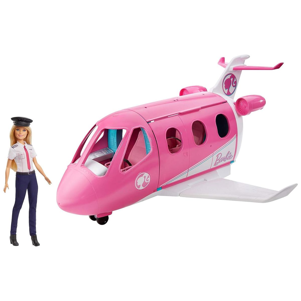 Mattel GJB33 - Barbie - Dream Plane - Puppe mit Traumflugzeug - Bild 1