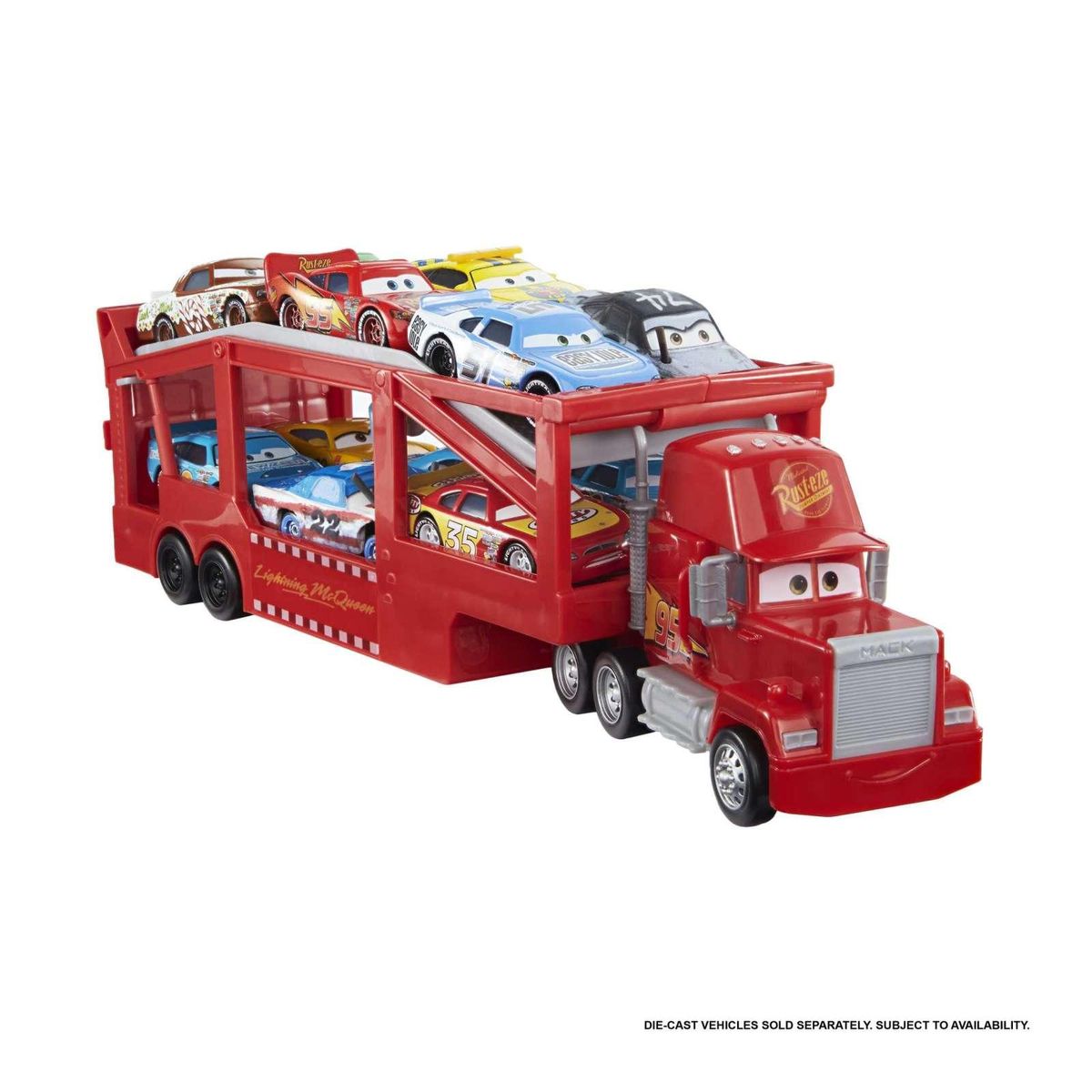 Mattel HHJ54 - Disney Pixar Cars - Mack Transporter 33 cm - Bild 1
