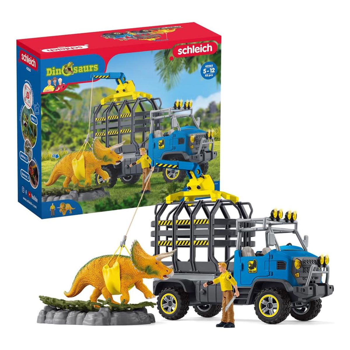 Schleich 42565 - Dinosaurs - Dino Truck - Bild 1