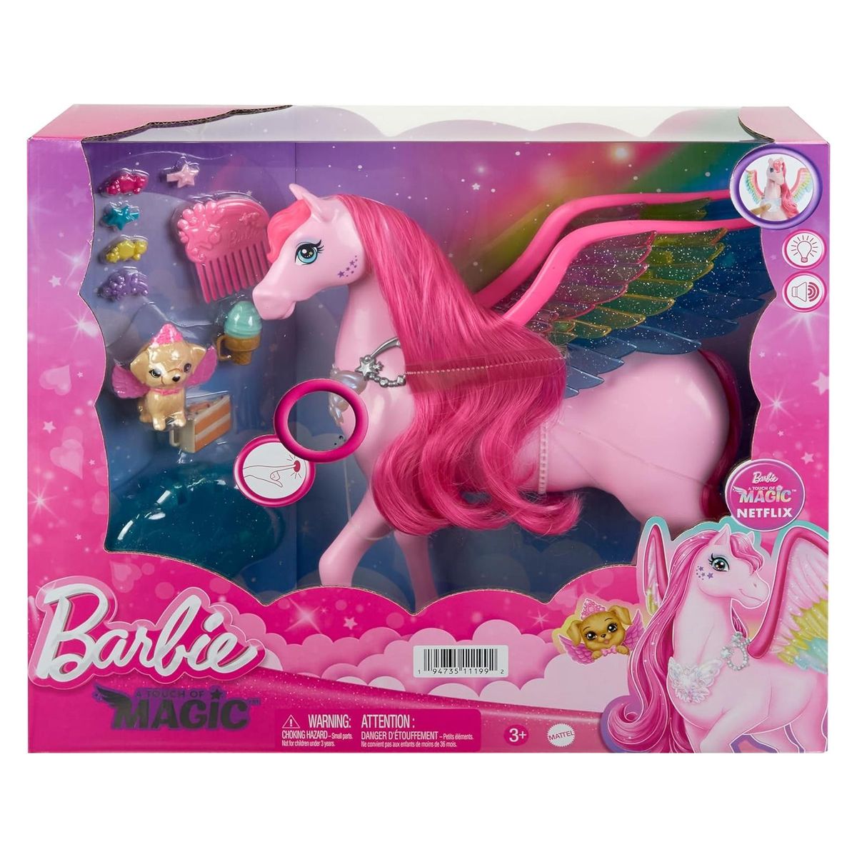 Mattel HLC41 (HLC40) - Barbie - Touch of Magic - Ein Verborgener Zauber - Pegasus - Bild 1