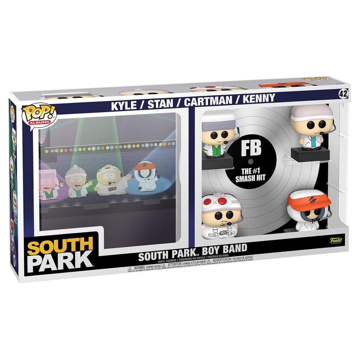 Funko FK65753 - POP! - South Park - Vinyl-Figuren, 4er Pack, Boyband, Nr. 42 - Bild 1