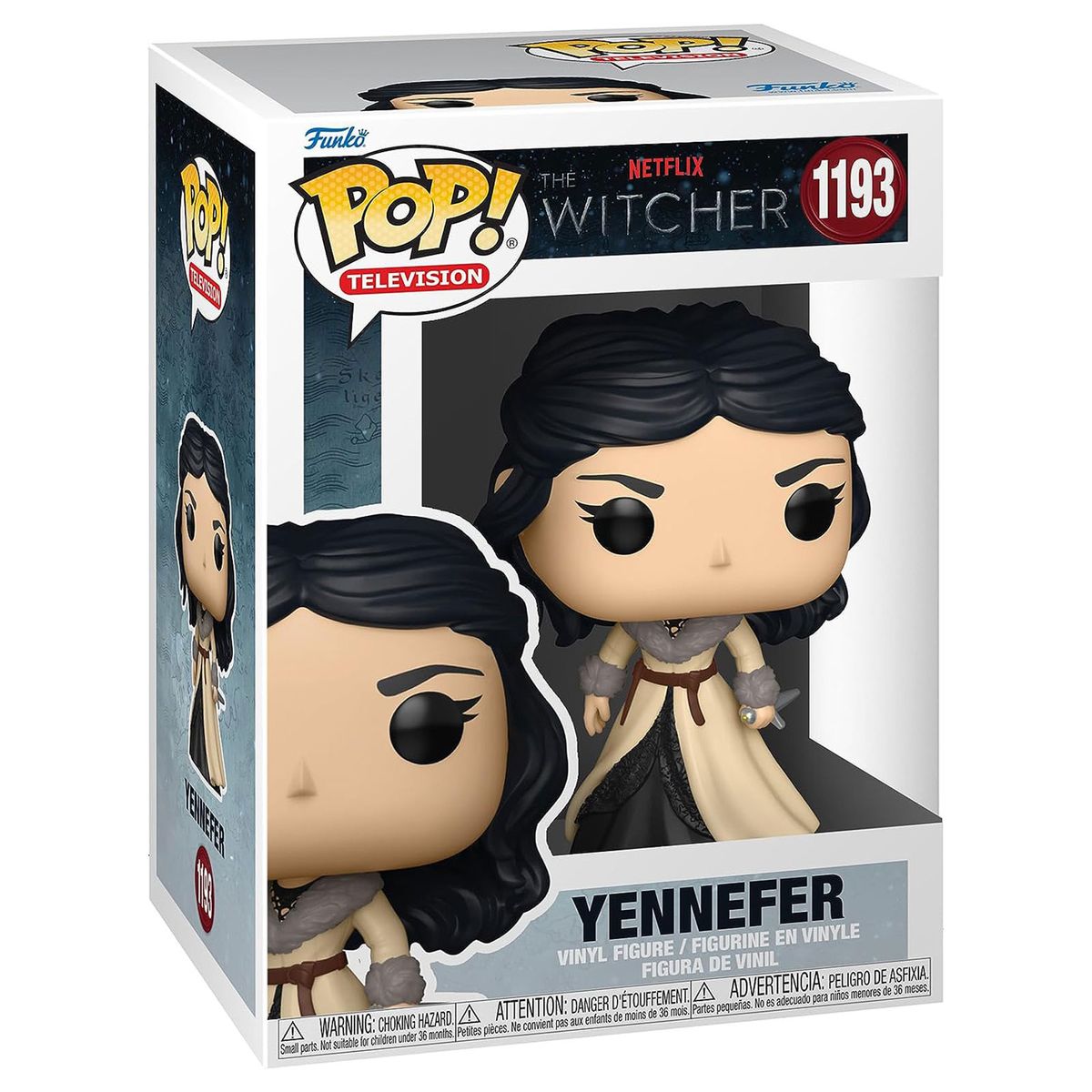 Funko FK57815 - POP! - Netflix The Witcher - Yennefer Vinyl-Figur Nr. 1193, ca. 9 cm - Bild 1