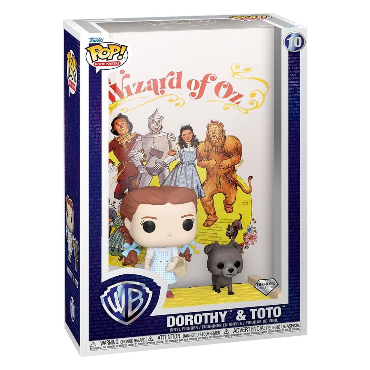 Funko FK67546 - POP! - Der Zauberer von Oz - Movie Posters - Vinyl-Figur, Dorothy & Toto, Nr. 10, ca. 9 cm - Bild 1