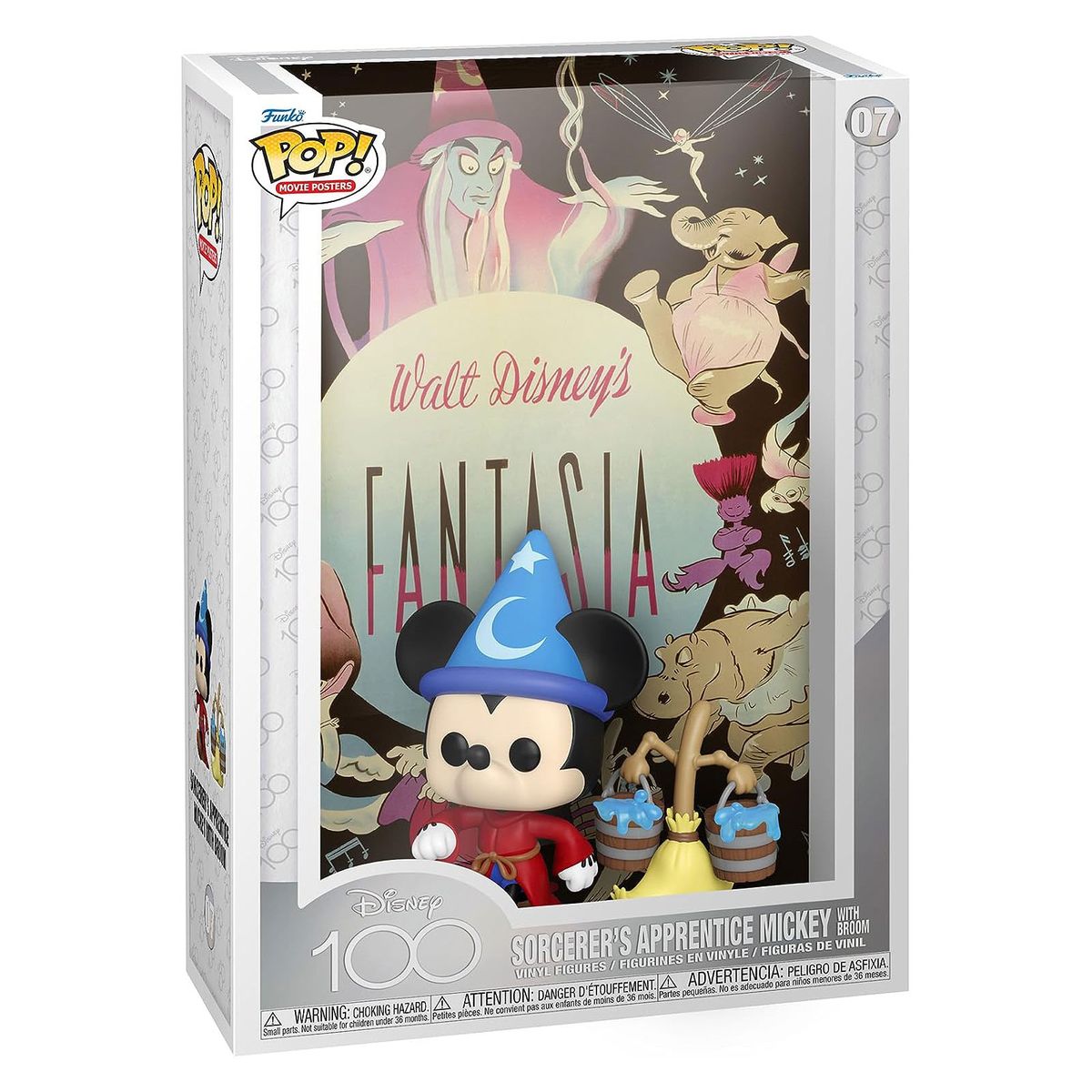 Funko FK67578 - Disney 100 - POP! Movie Posters - Fantasia - Vinyl-Figur, Nr. 07, ca. 9 cm - Bild 1