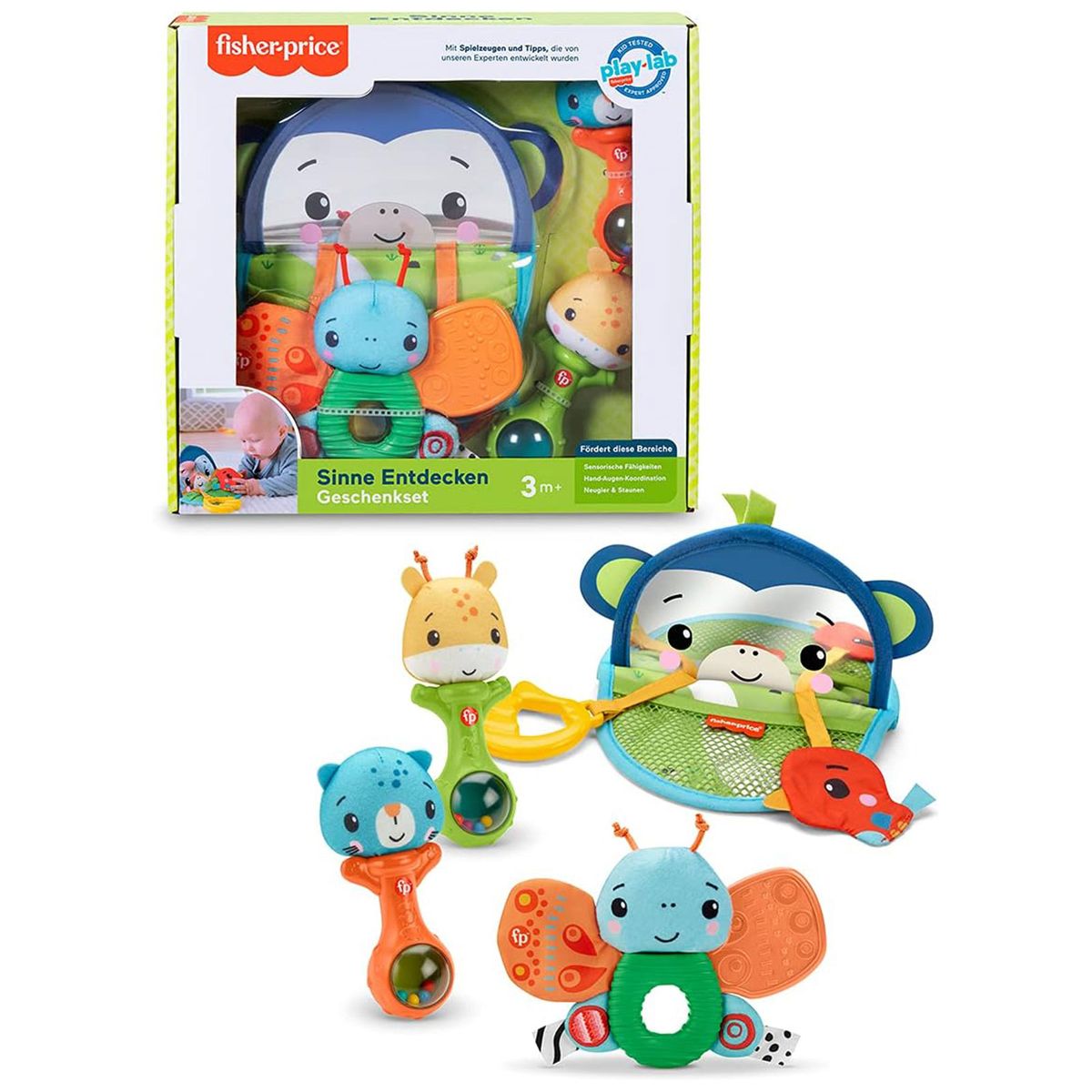 Mattel HFJ92 - Fisher-Price - Aktivit&auml;tsspielzeug, Sinne Entdecken - Bild 1