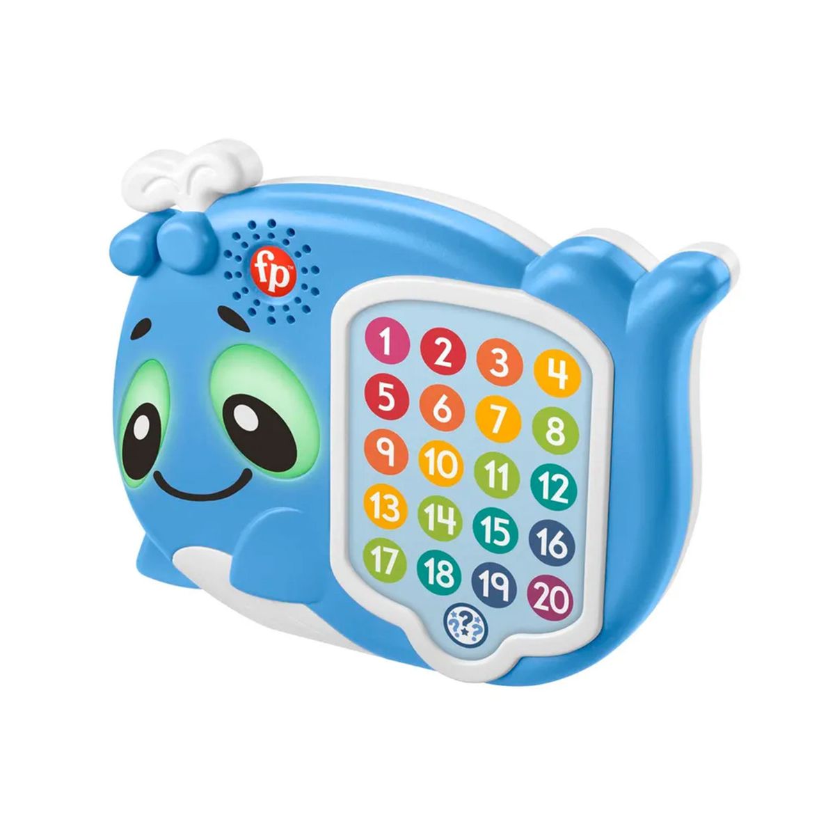 Mattel HJR75 - Fisher-Price - BlinkiLinkis - Interaktives Lernspielzeug, Quiz Wal - Bild 1